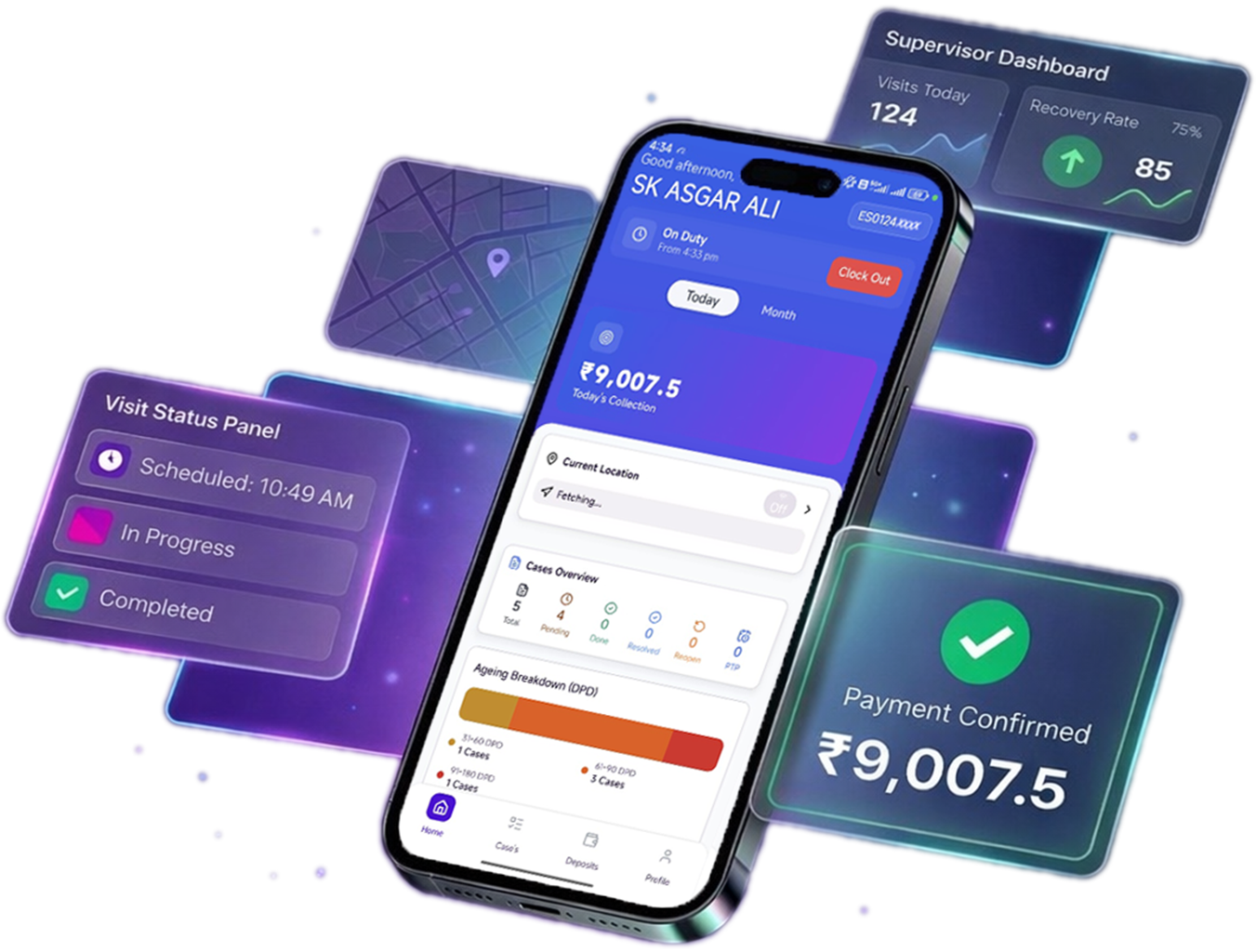 Tejas Field App Interface